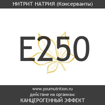E250 Нитрит натрия E250 Нитрит натрия