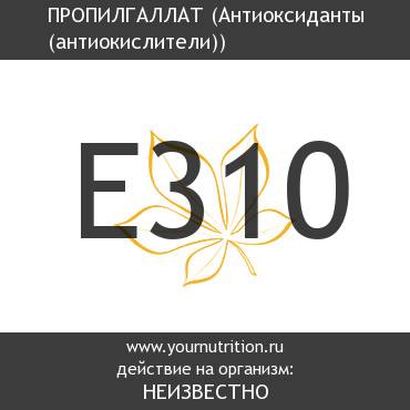 E310 Пропилгаллат