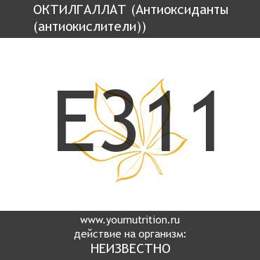 E311 Октилгаллат