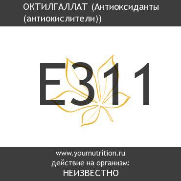 E311 Октилгаллат E311 Октилгаллат