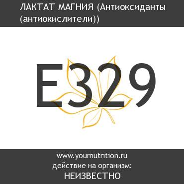 E329 Лактат магния