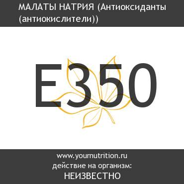 E350 Малаты натрия