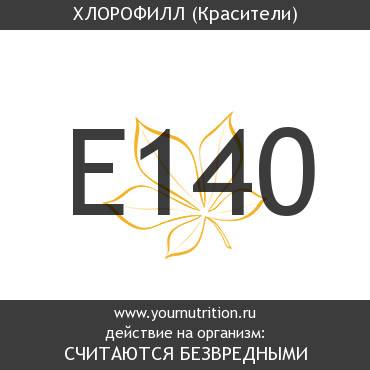 E140 Хлорофилл