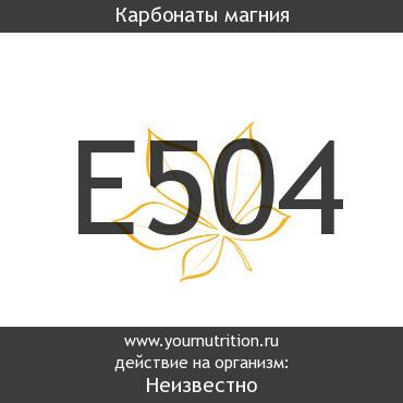 E504 Карбонаты магния