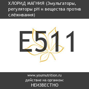 E511 Хлорид магния