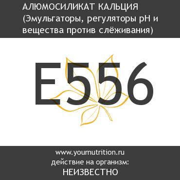 E556 Алюмосиликат кальция