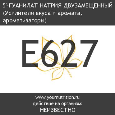 E627 5'-Гуанилат натрия двузамещенный