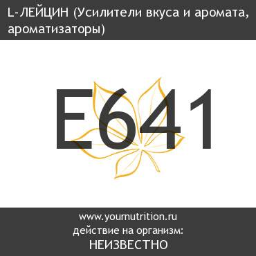 E641 L-лейцин