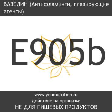 E905b Вазелин E905b Вазелин