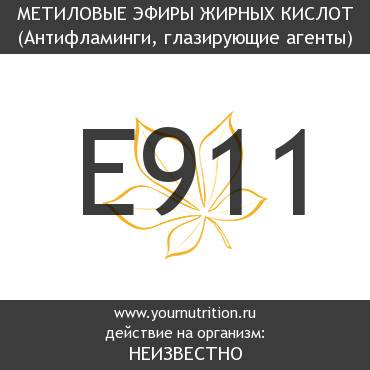 E911 Метиловые эфиры жирных кислот