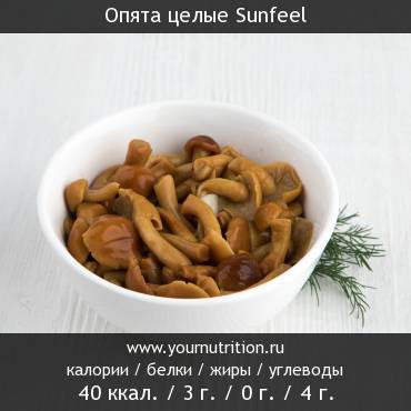 Опята целые Sunfeel