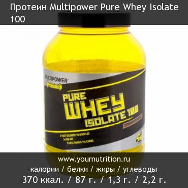 Протеин Multipower Pure Whey Isolate 100