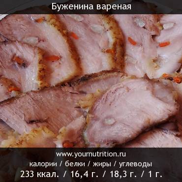 Буженина вареная