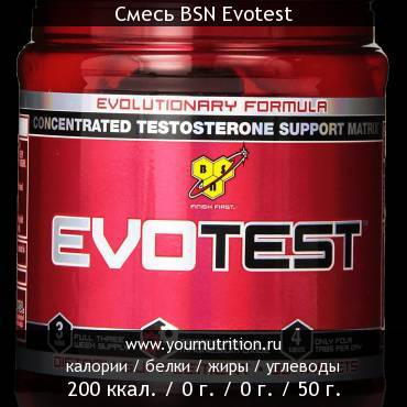 Смесь BSN Evotest