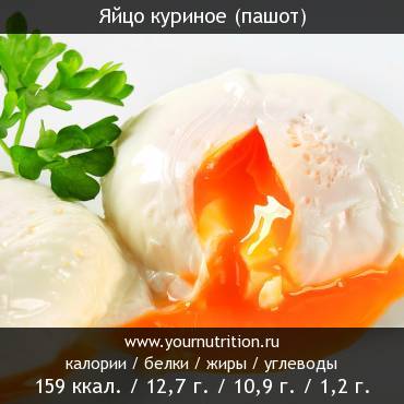 Яйцо куриное (пашот)