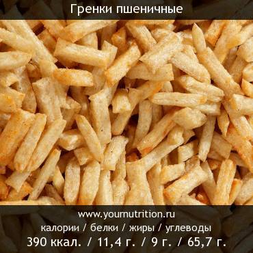 Гренки пшеничные