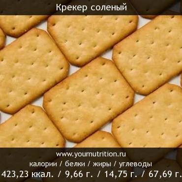 Крекер соленый