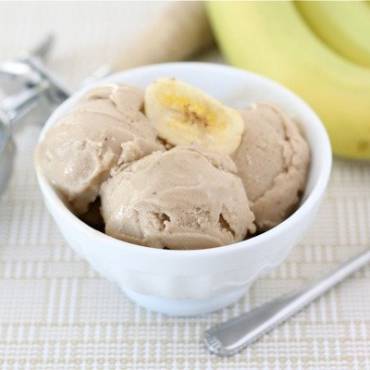 Диетическое банановое мороженое