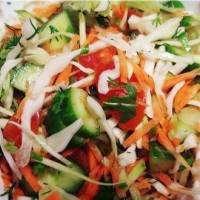 Витаминный капустный салат