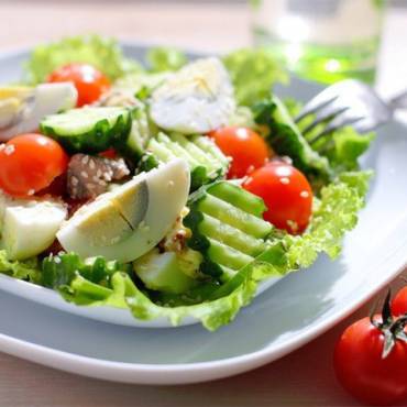 6 простых белковых салатиков к ужину