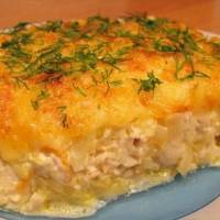 Запеканка с капустой и фаршем