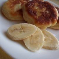 Сырники с бананом без муки, сахара и масла
