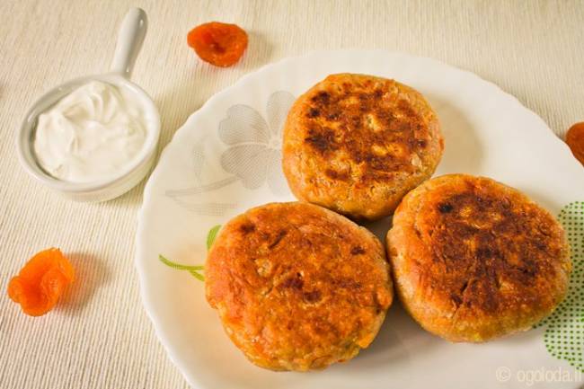 Сырники с морковью