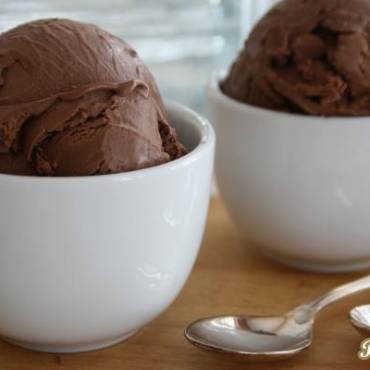 Итальянское мороженое джелато шоколато
