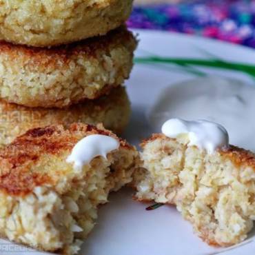 Биточки из цветной капусты с мясом