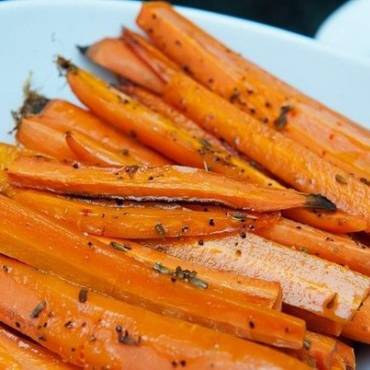 Морковь, запеченная со специями