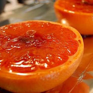 Жиросжигающий запеченный грейпфрут с корицей и медом
