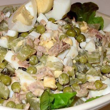 Салат с тунцом «аппетитный»