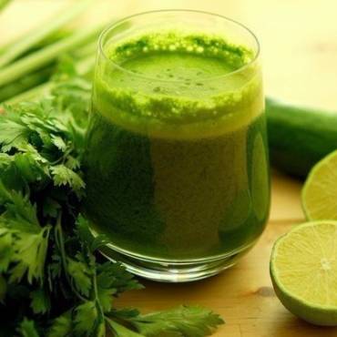 Зеленый коктейль для похудения