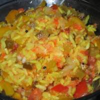 Фасоль с рисом по-мексикански